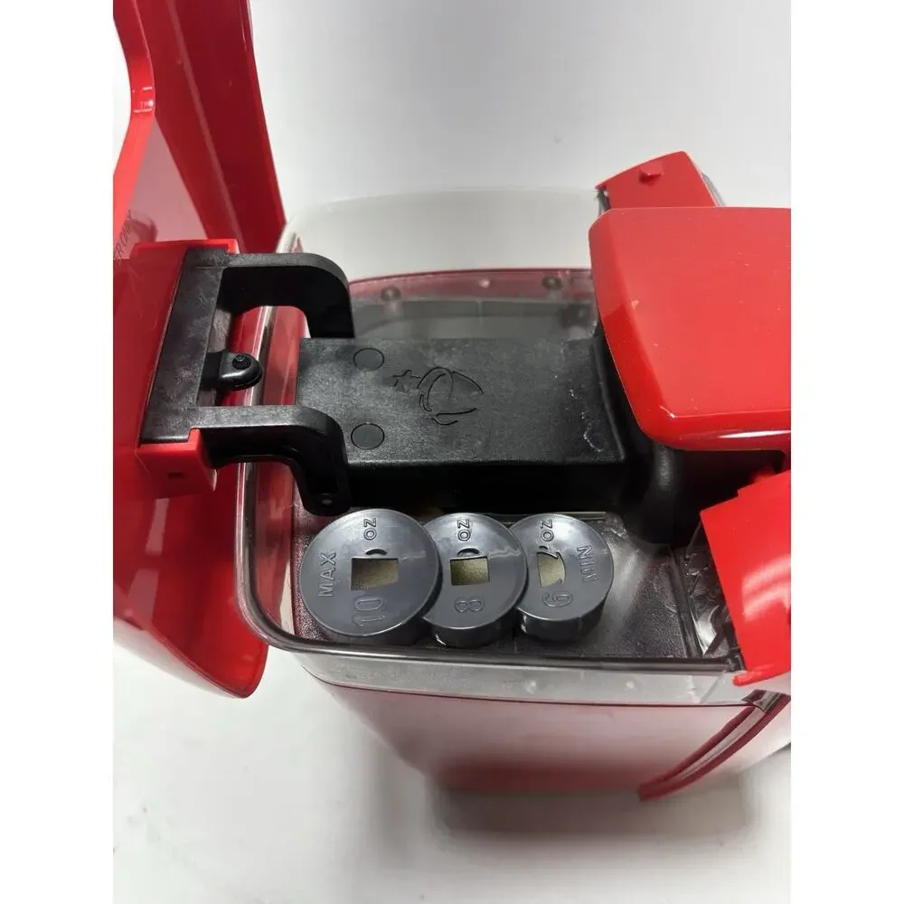Keurig K10 Mini Plus Single Serve K-Cup Coffee Maker Red Tested Working